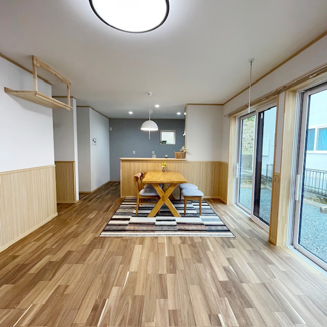 お掃除が楽な、平屋。