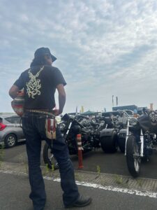 気仙沼にハーレー600台!!